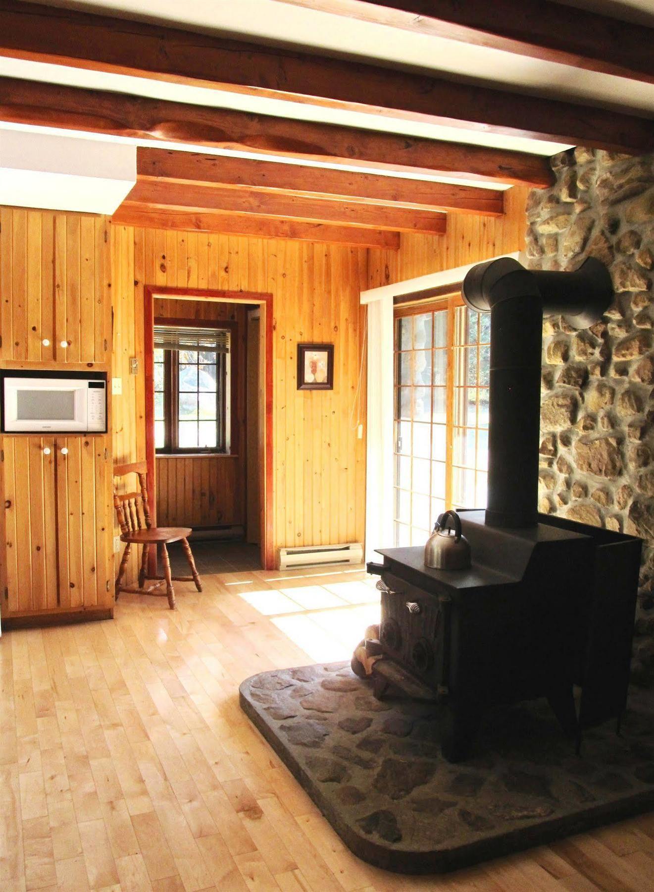 Chalet Rustique Crds Tremblant Villa Lac Superieur Luaran gambar