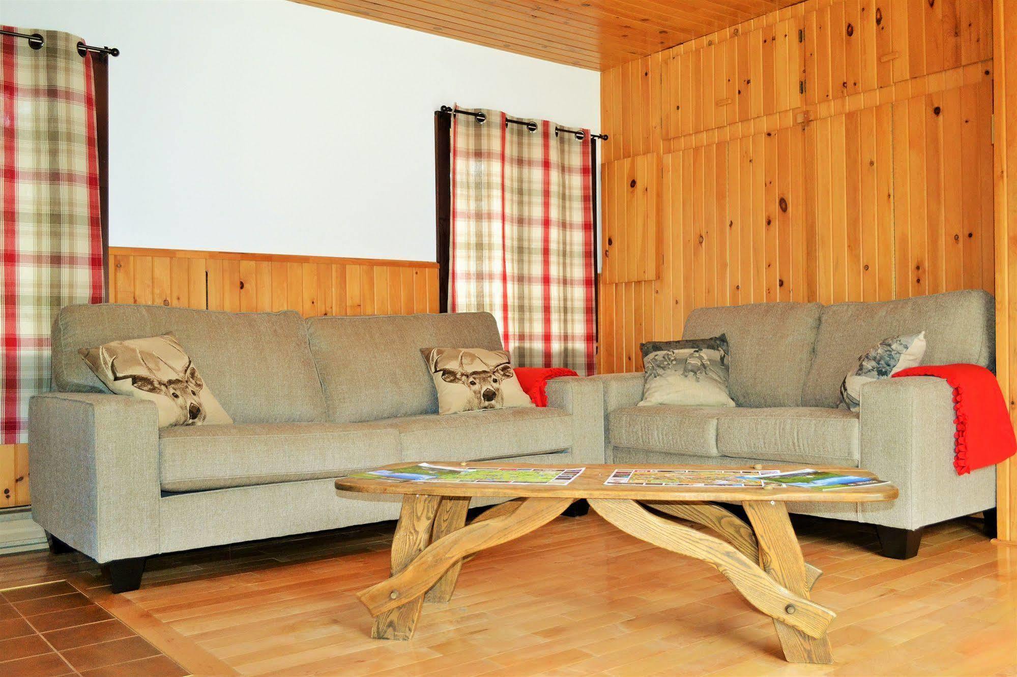 Chalet Rustique Crds Tremblant Villa Lac Superieur Luaran gambar