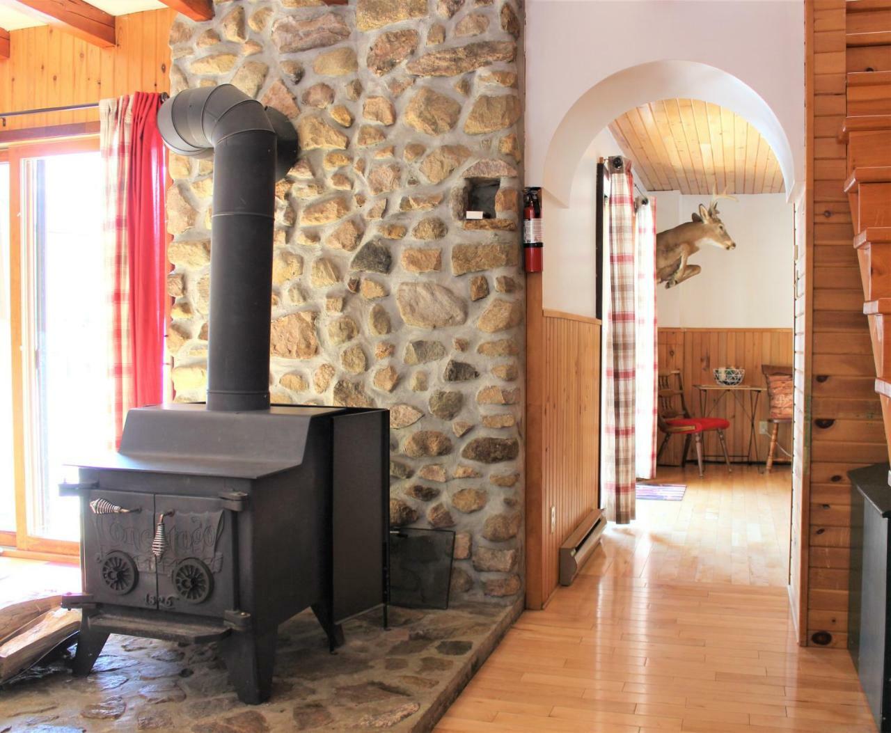 Chalet Rustique Crds Tremblant Villa Lac Superieur Luaran gambar